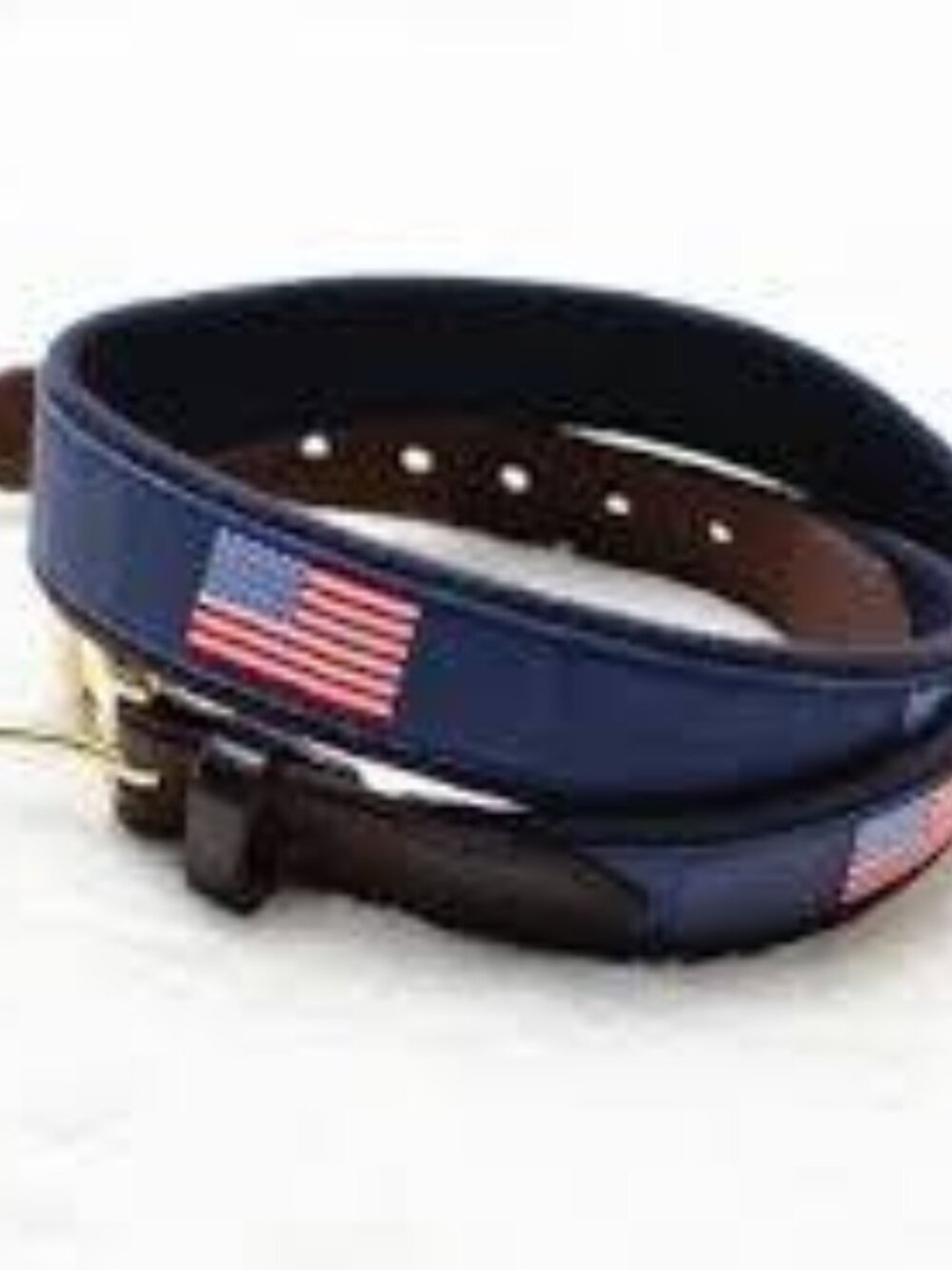 American Flag Navy Belt Size 30 Preppy Americana